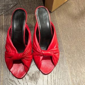 Balenciaga Sandals Red , size 39